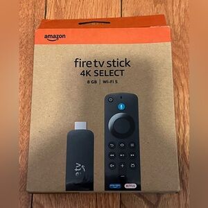 NEW 2025 Amazon Fire TV Stick 4K Select UltraHD Streaming w/Remote AI-Powered